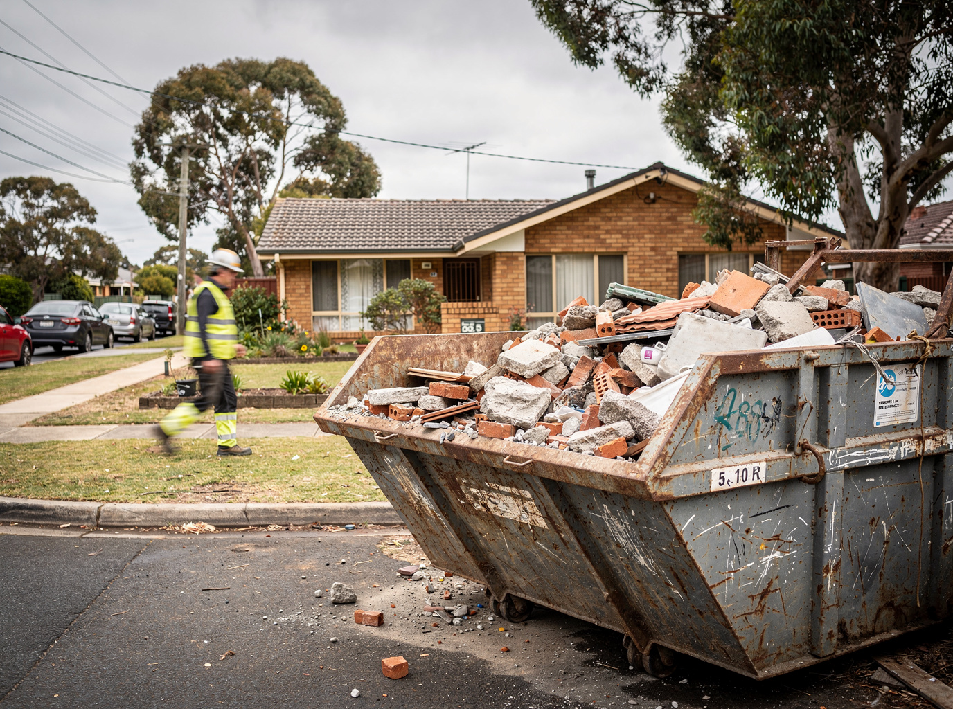 Brick & Rubble Skip Bin Hire Geelong
