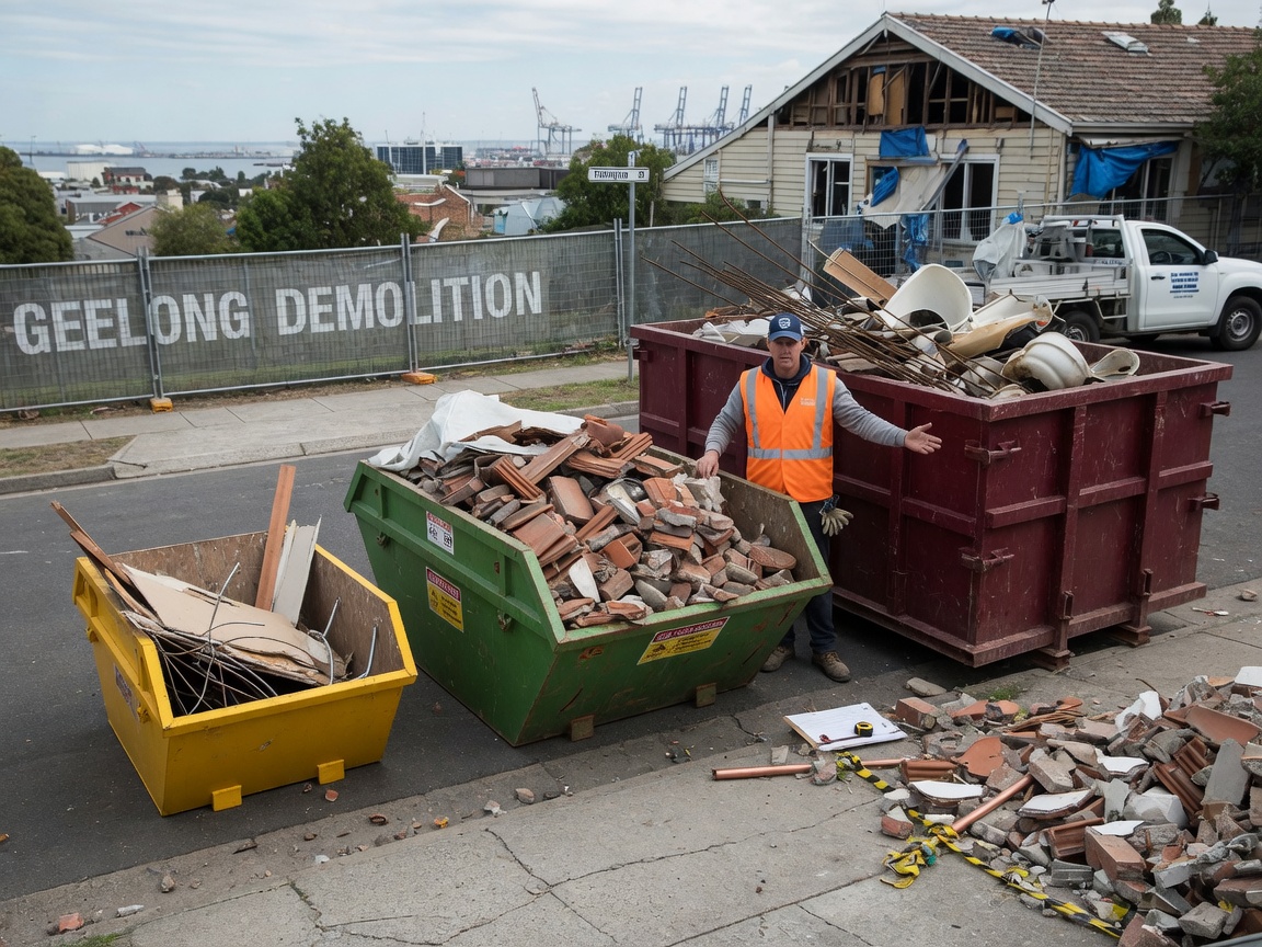 Skip Bin Hire in Indented Head