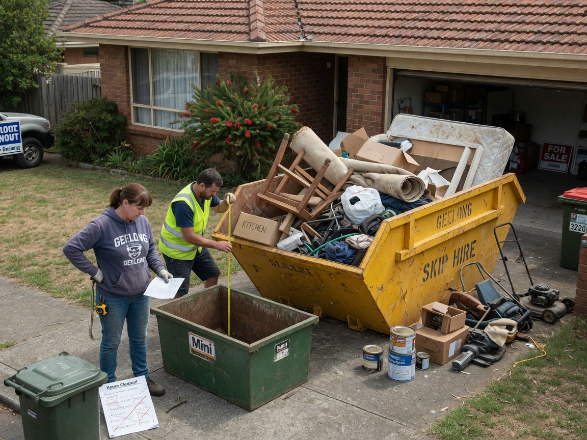 House Cleanout Skip Bin Geelong: How Big Should Your Bin Be?