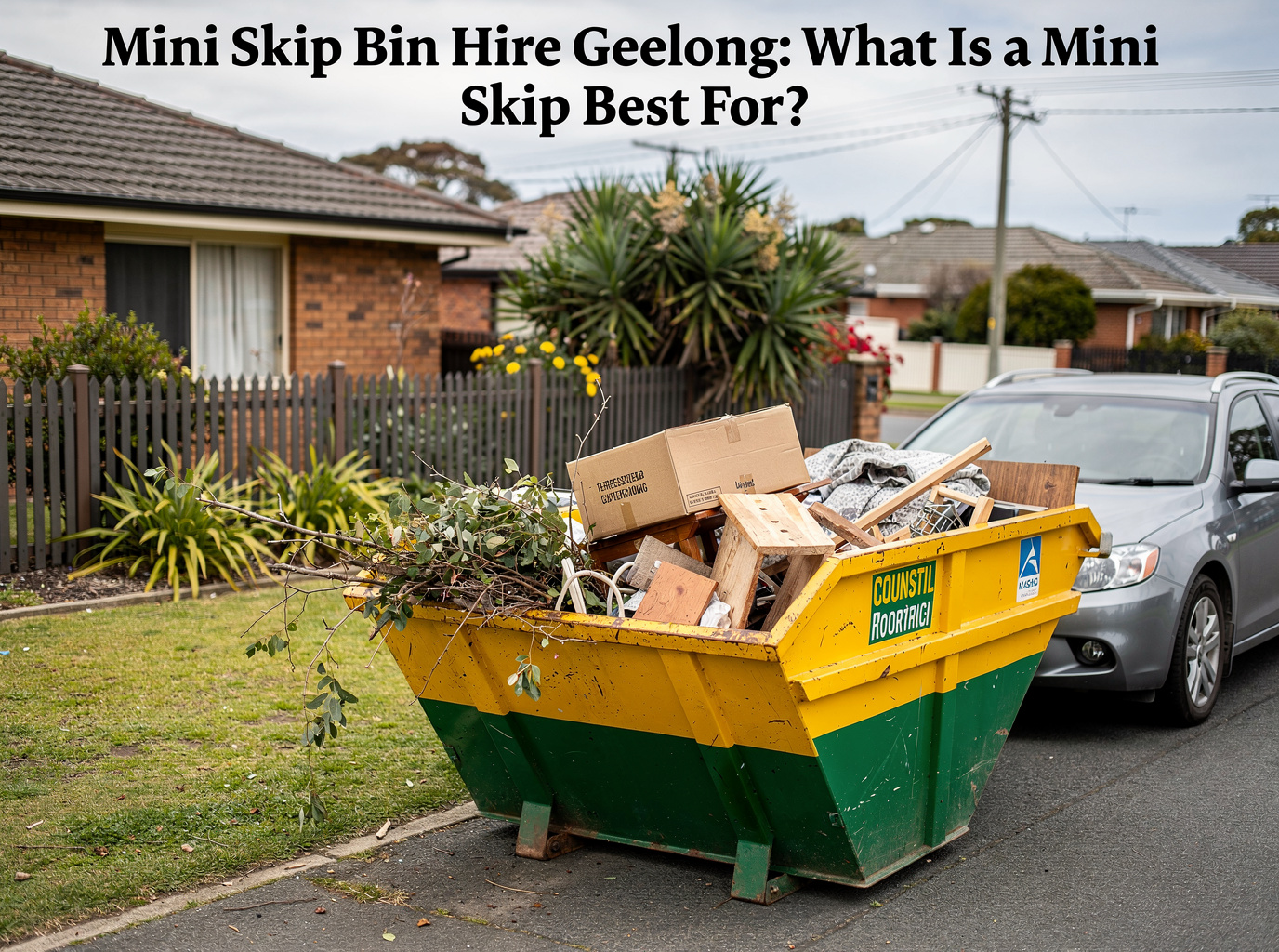 Mini Skip Bin Hire Geelong: What Is a Mini Skip Best For?