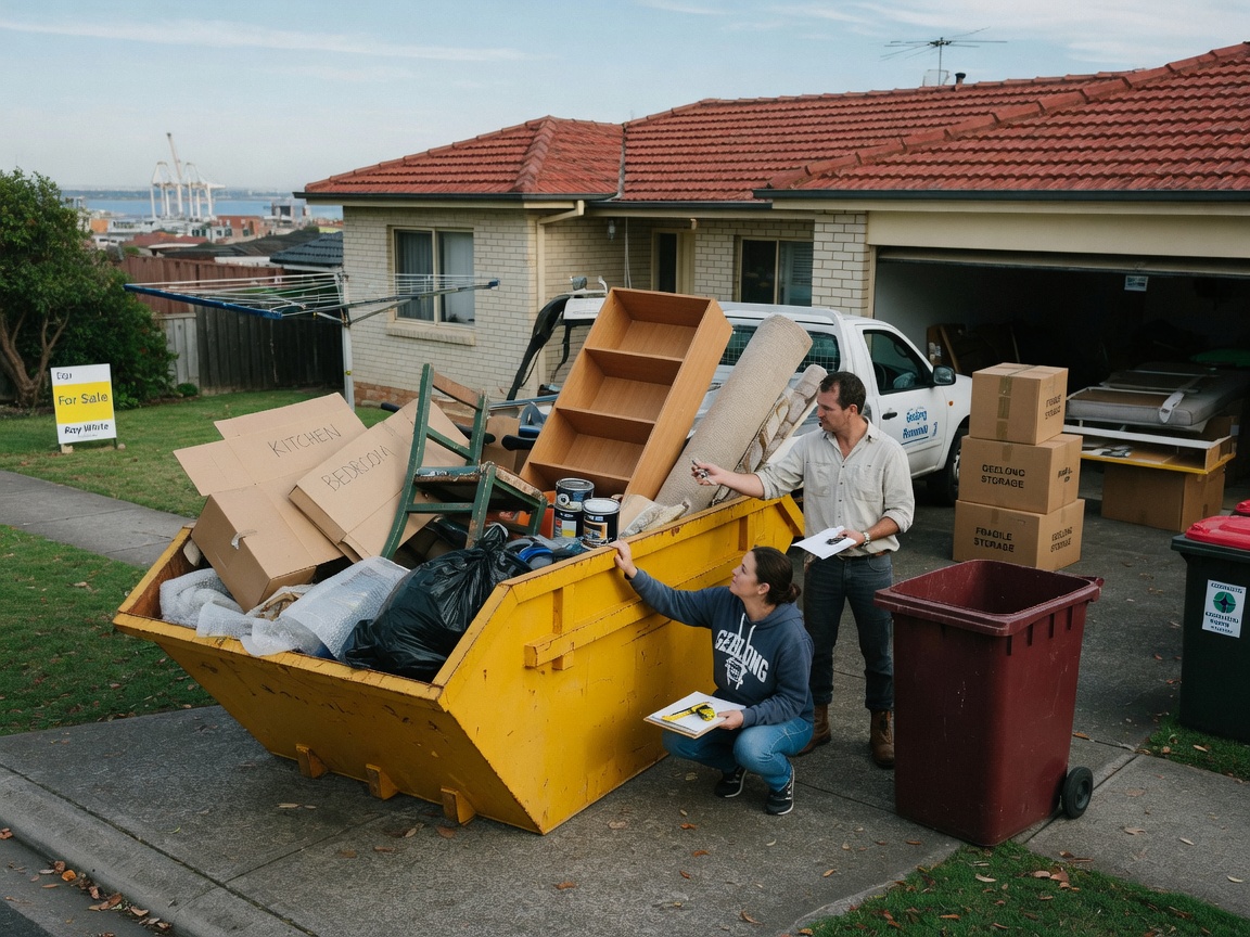 Skip Bin Hire for Moving House in Geelong: What Size Do You Need?