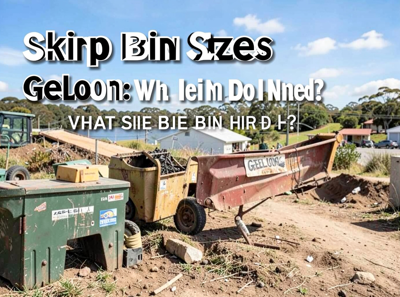 Skip Bin Sizes Geelong: What Size Bin Do I Need?
