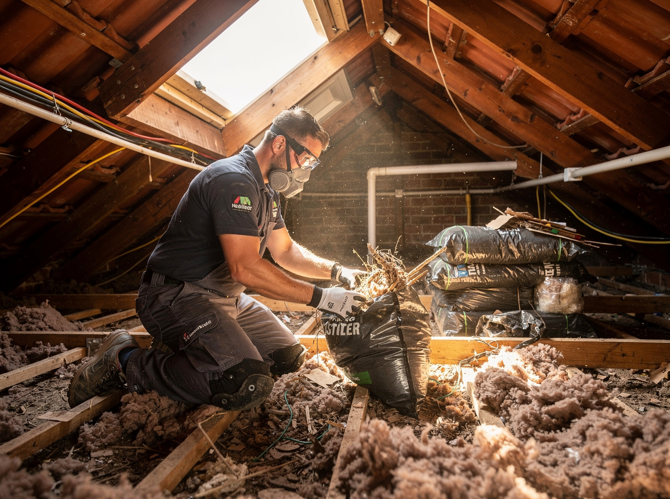 Attic And Roof Space Waste Removal in Geelong