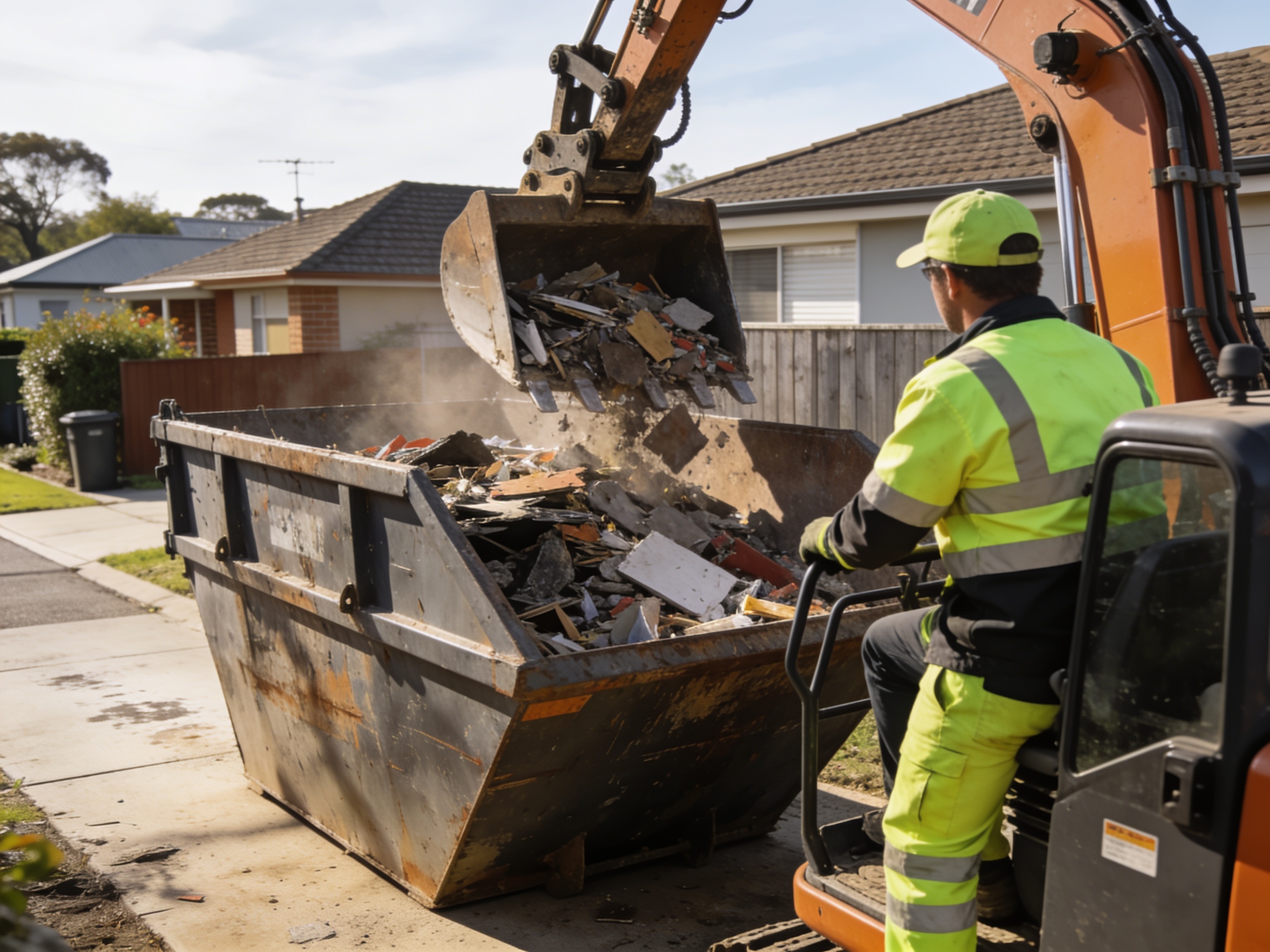 Driveway Waste Skip Hire in Geelong
