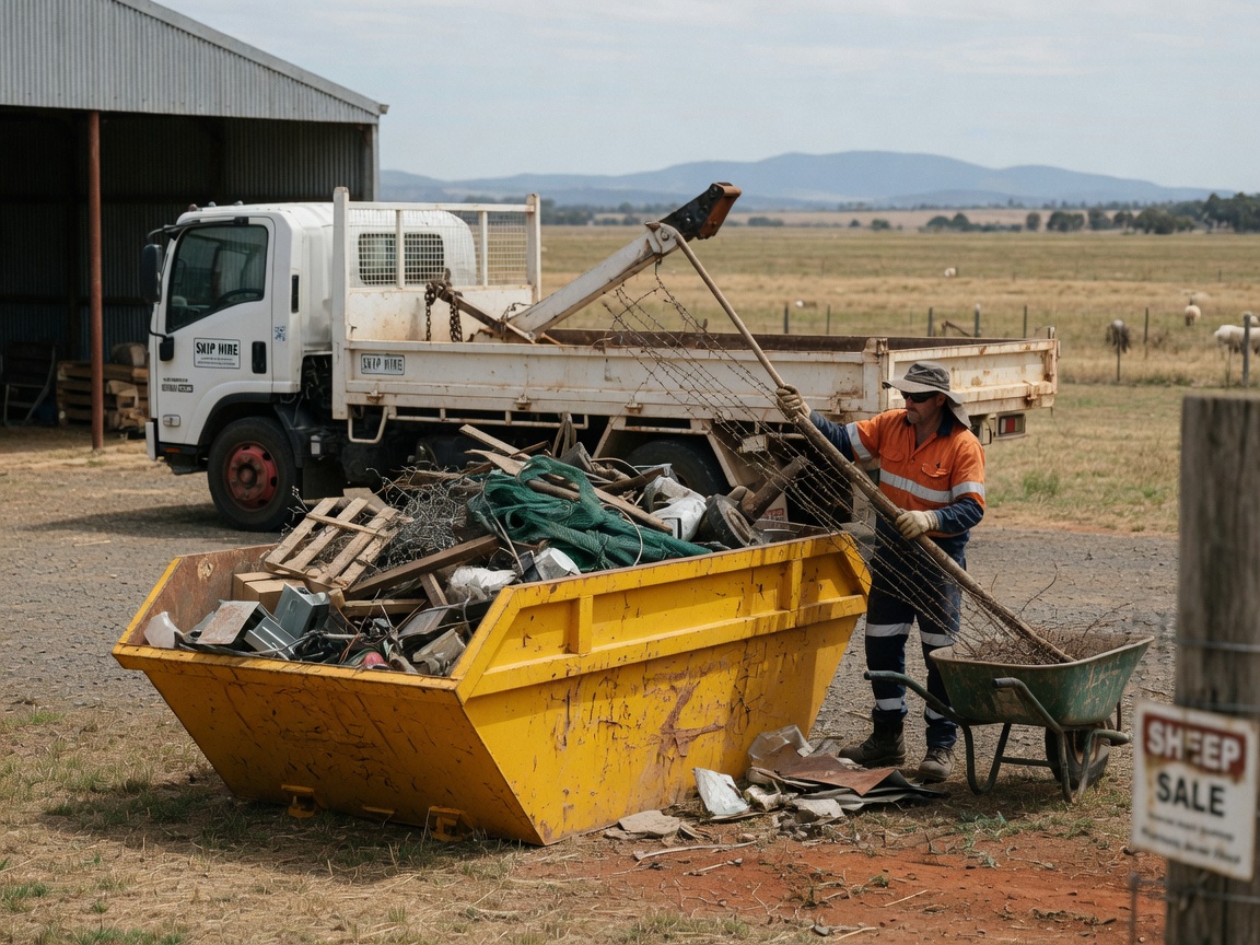 Farm Waste Skip Hire in Geelong