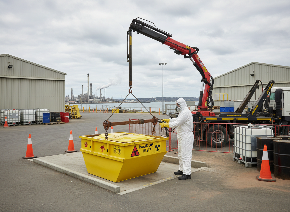 Hazardous Waste Skip Hire in Geelong