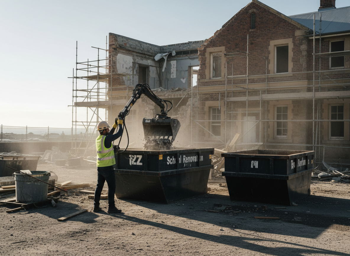 School Renovation Skip Hire in Geelong