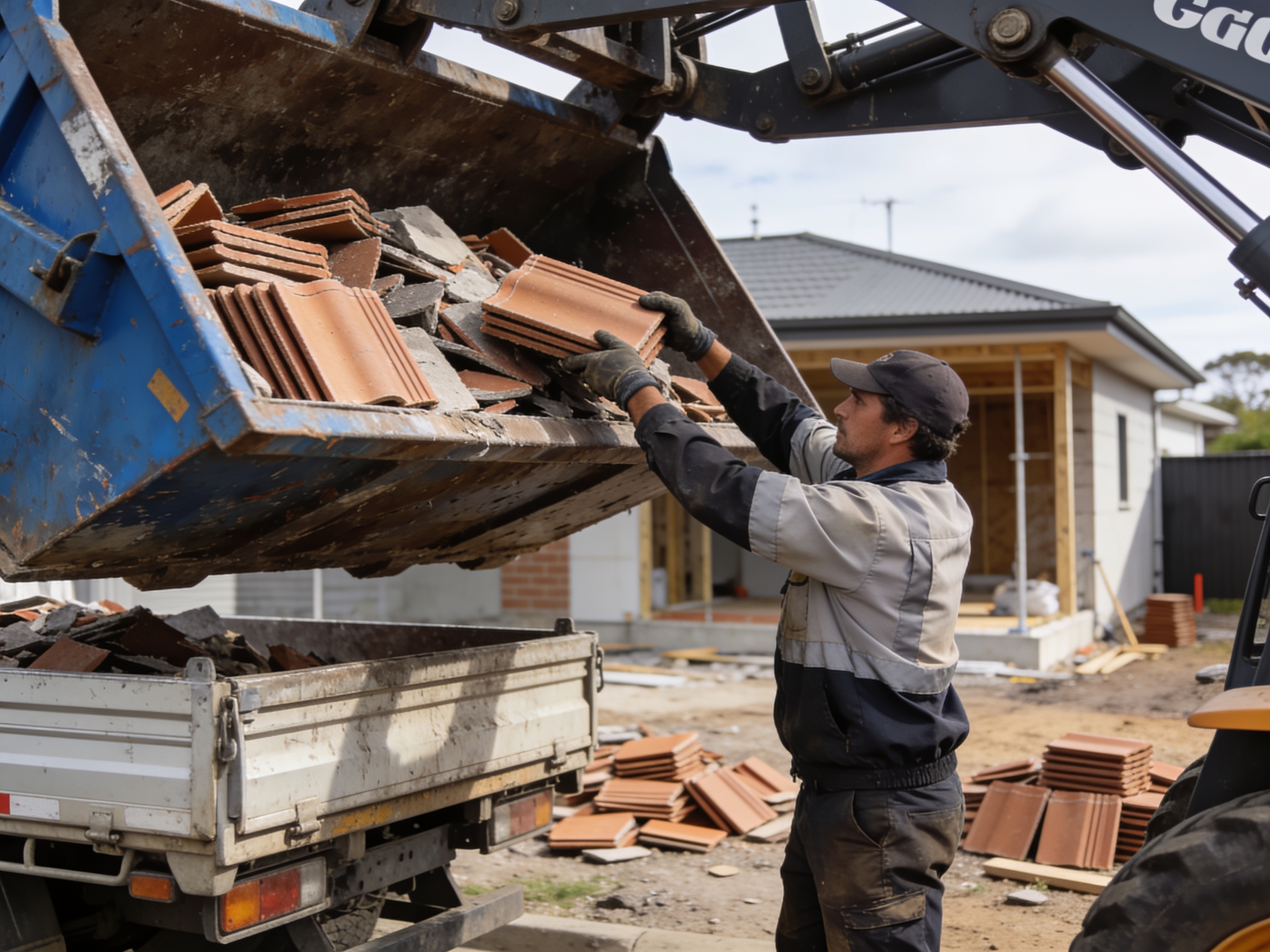 Tile Waste Skip Hire in Geelong